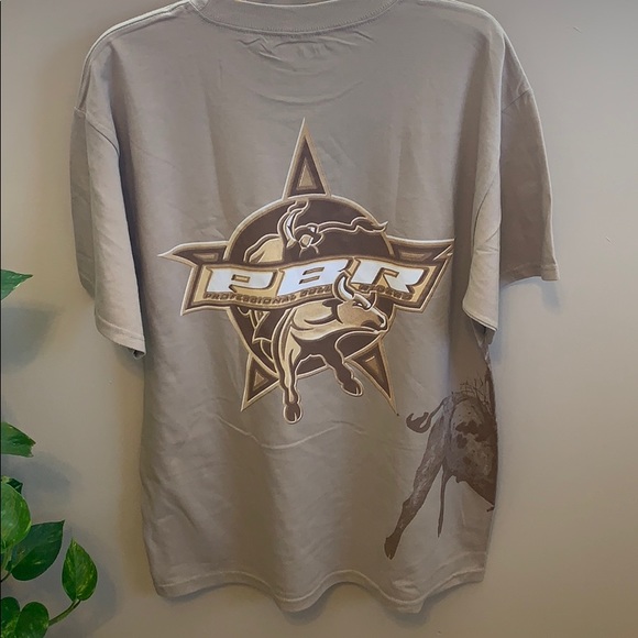 LAST 1 Men’s Wrangler PBR T-Shirt - Picture 3 of 4